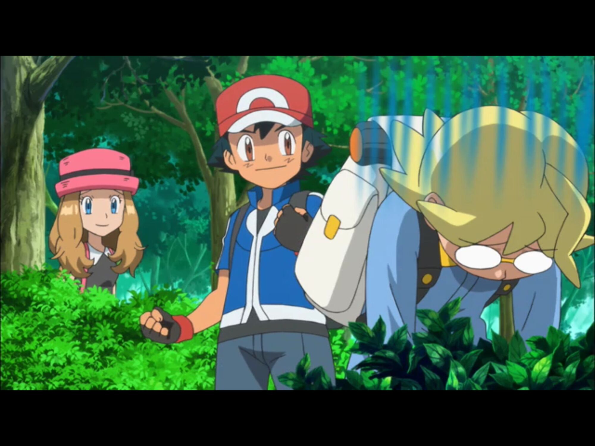 Image Clemonts Bummer With Ash And Serena Heroes Wiki Fandom Powered By Wikia 