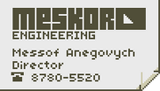 Anegovych card