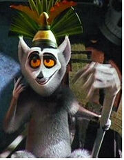 King Julien as Dweeb