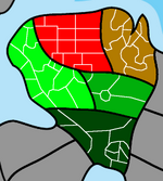 Kizenia Districts