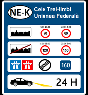 Driving rules