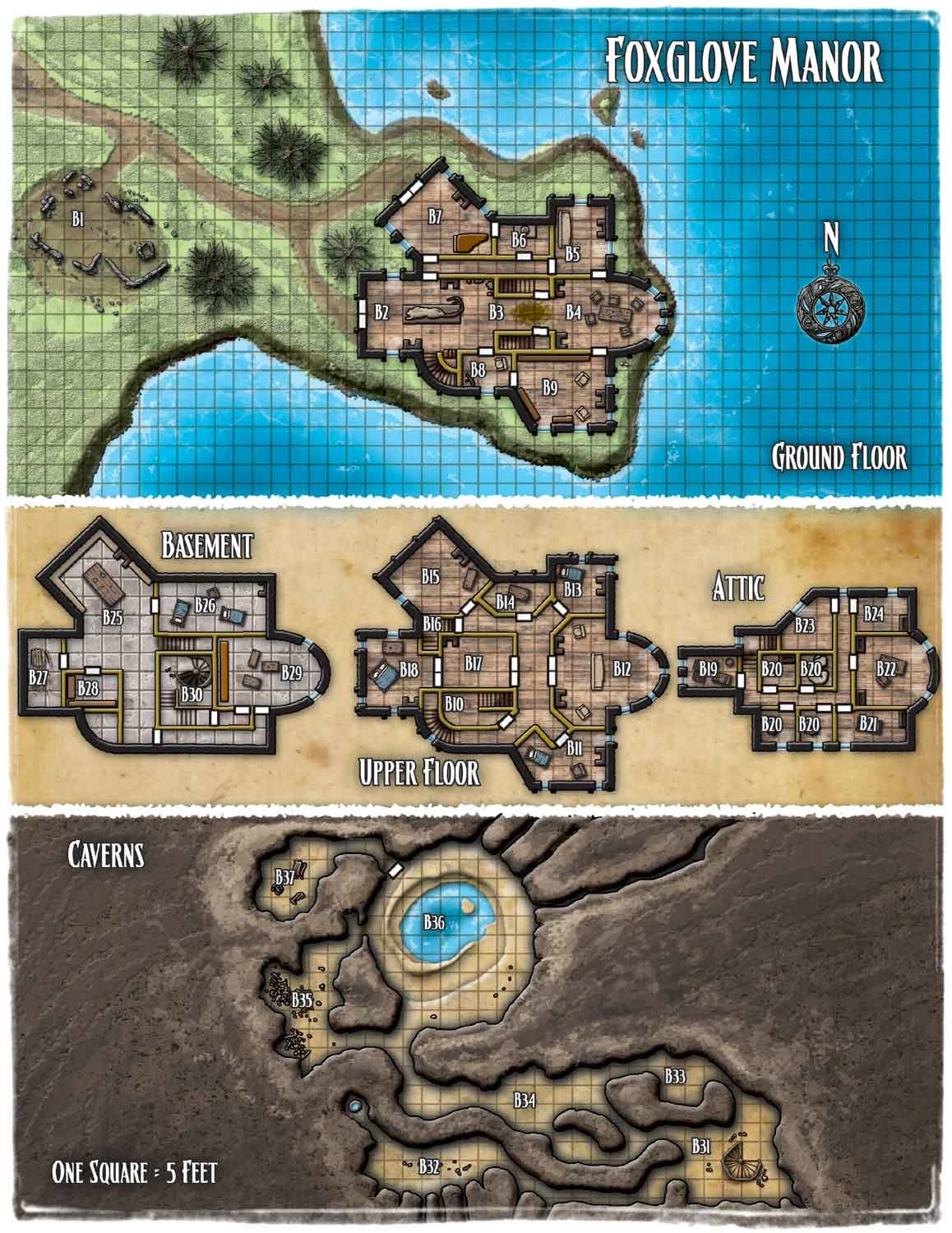 Image - Foxglove Manor map.jpg | Pathfinder Wiki | FANDOM powered by Wikia