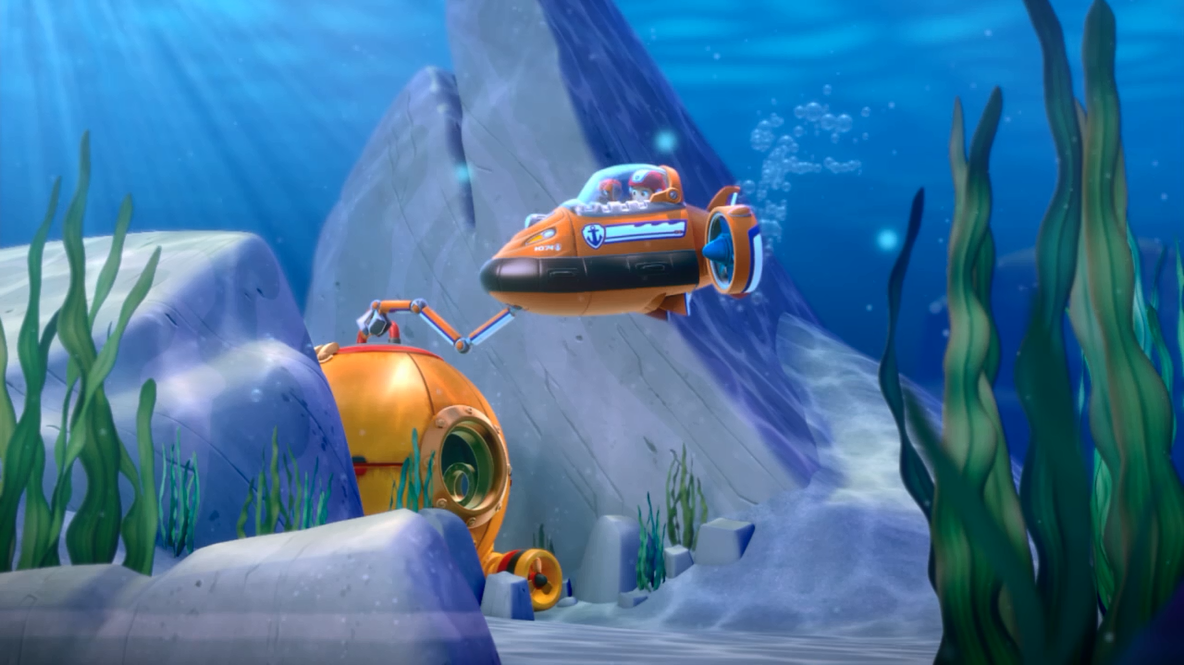 paw patrol diving bell action and adventure bath set