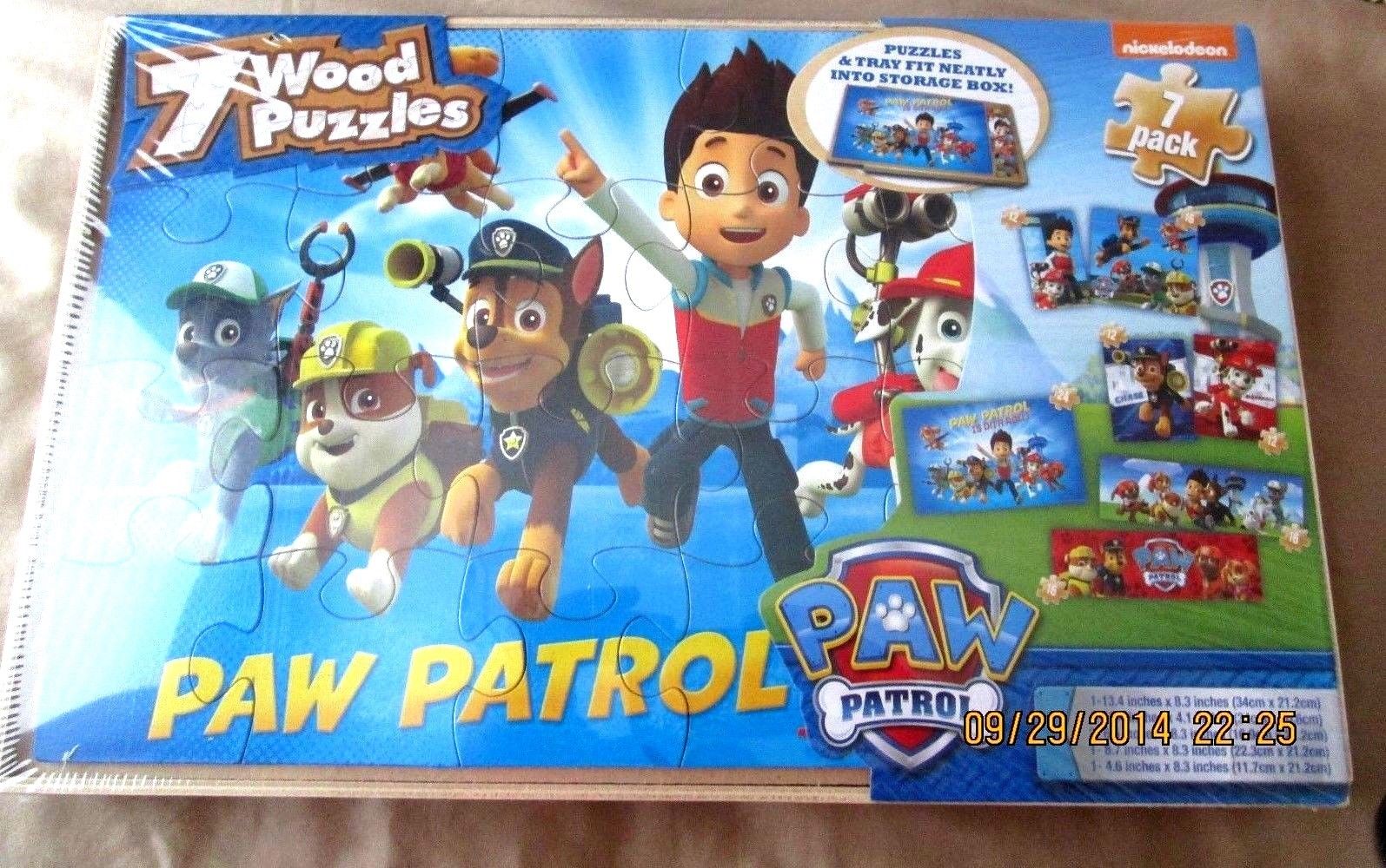 paw patrol 4 pack puzzle set