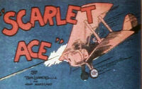 Scarlet ace plane