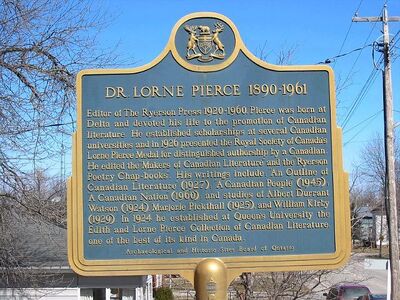 LornePierceplaque