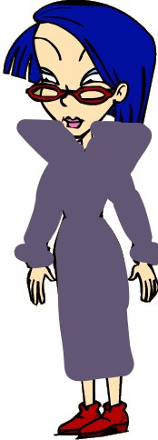 Kira in her purple dress