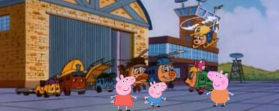 Peppa with Budgie