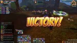 Victory Screen