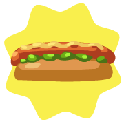 Jumbo hotdog