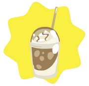 Ice blended coffee