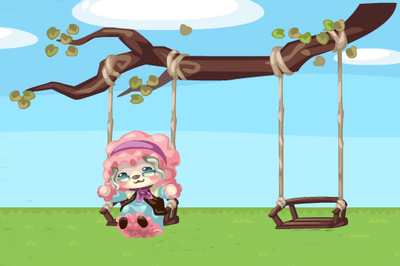 Enchanted swing