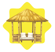 Tiki patio