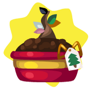 Christmas tree mystery pot