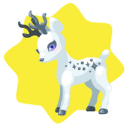 Baby reindeer figurine