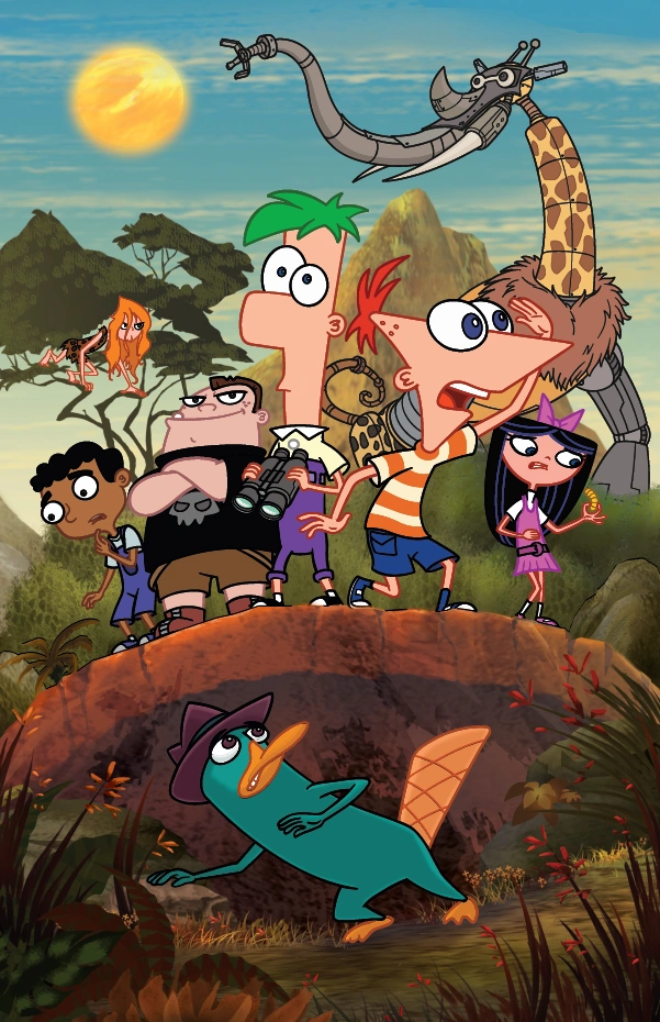 Image Phineas and Ferb Where's Perry Promotional Art by Anthony