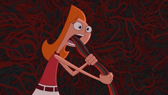 File:Candace eating the licorice gordian knot.jpg