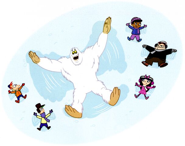 File:Yeti snow angel.jpg