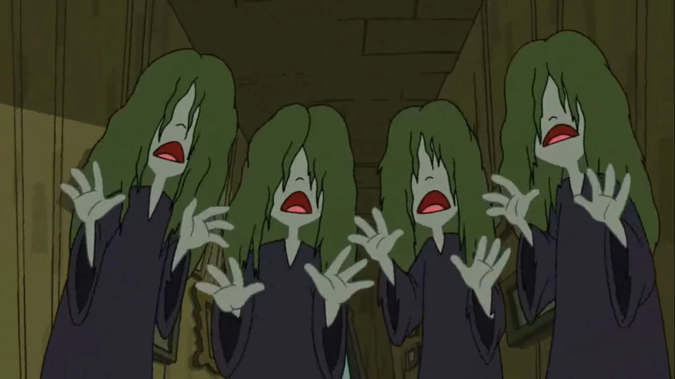 Image Zombies with green hair.jpg Phineas and Ferb Wiki Fandom