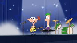 Phineas Ferb cantano Gitchigoo