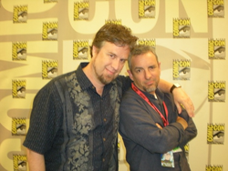 Dan and Swampy at Comic-Con