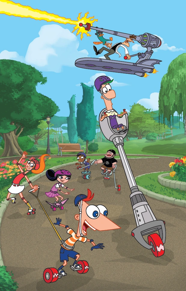 Image Phineas and Ferb Promotional Image Rollerskating.png Phineas and Ferb Wiki FANDOM