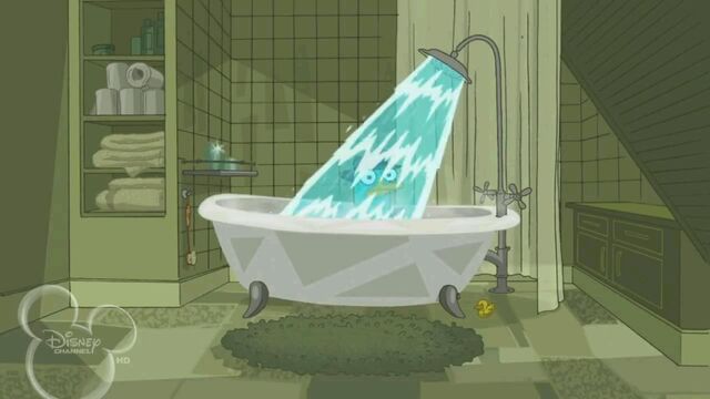 File:Perry showering.jpg