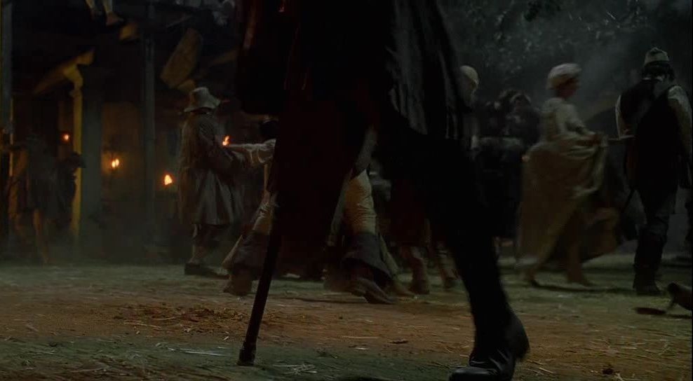 pirates of the caribbean leg