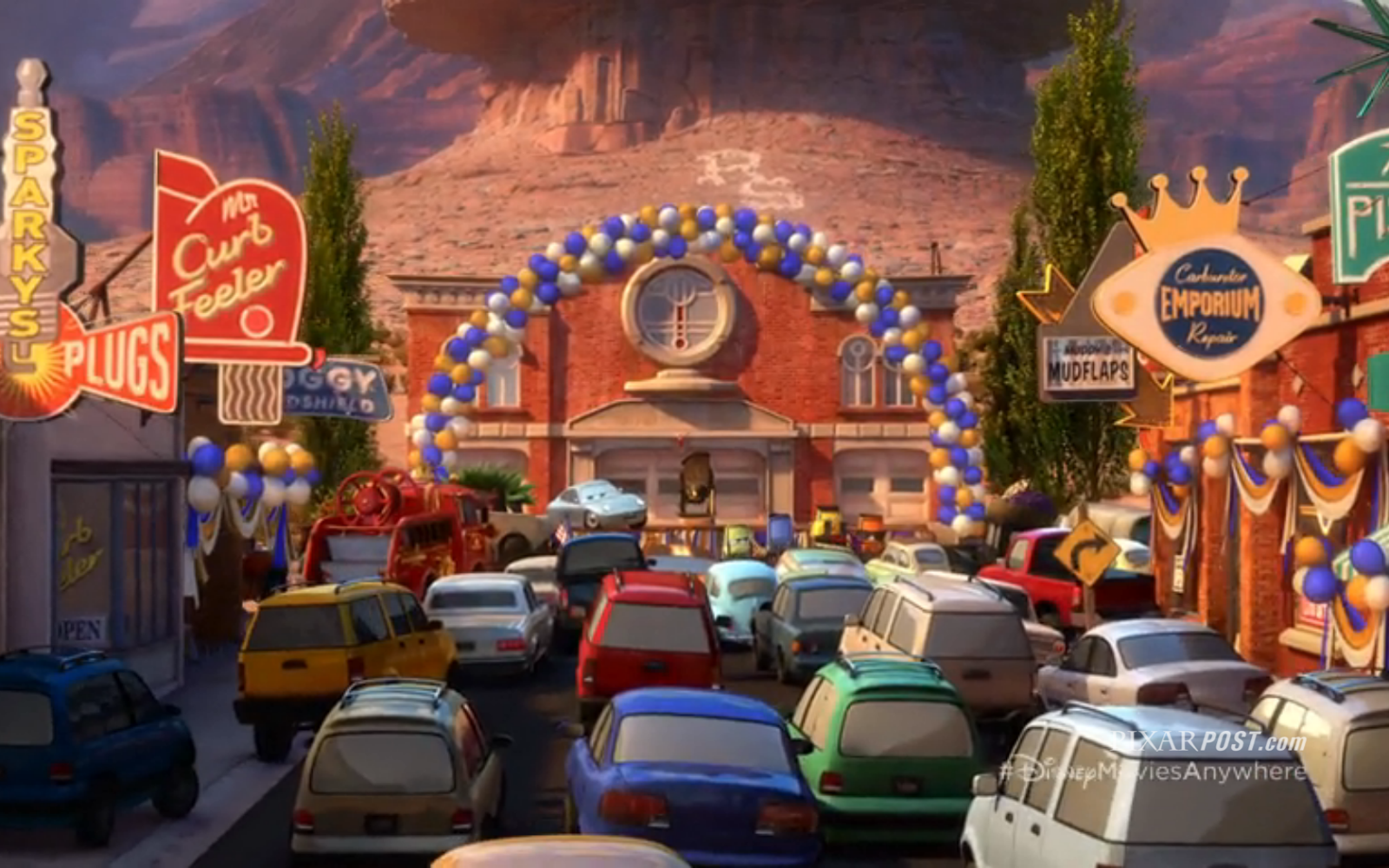 radiator springs activity table