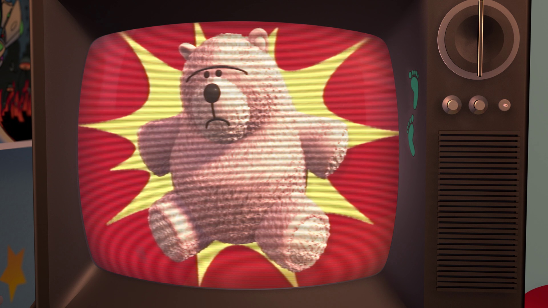 bear and duck from toy story 4