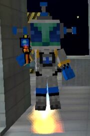 Blue Space Alien
