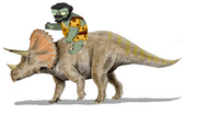 TriceratopsRiderZombie