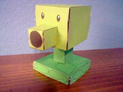 Papercraft Peashooter