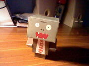 Papercraft Zombie