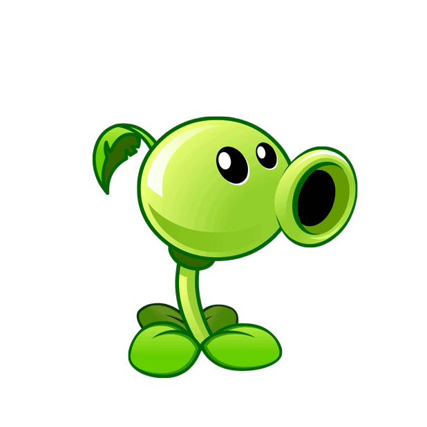 Image PvZ2 PlantAPeashooter3x.gif Plants vs. Zombies Wiki FANDOM