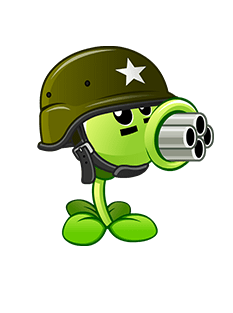 Gatling Pea (Plants vs. Zombies: All Stars) | Plants vs. Zombies Wiki ...