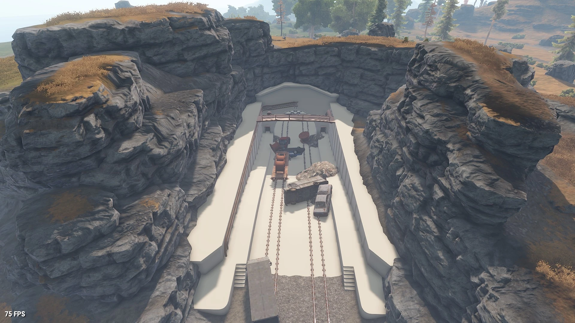 Image Military Tunnels Entrance.jpg Rust Wiki FANDOM powered by Wikia