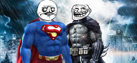 Batman-superman-trollface