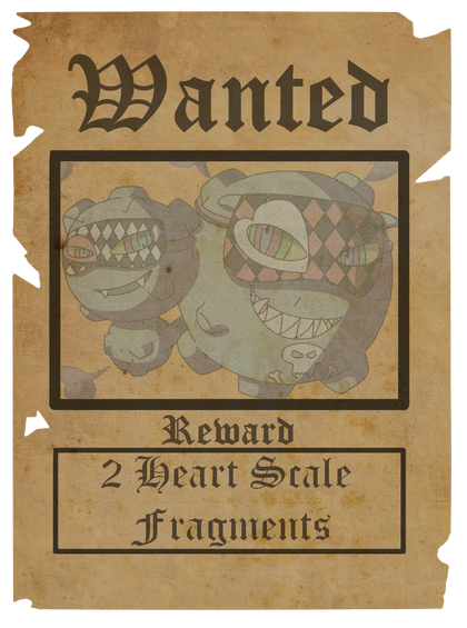 Wanted poster 13-4