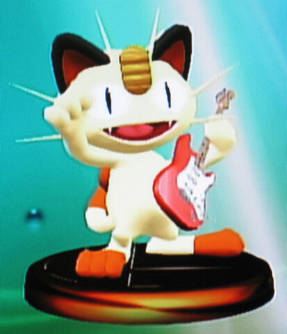 File:Meowth trophy SSBM.jpg