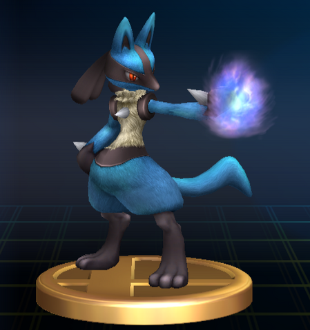 File:Lucario trophy SSBB.png