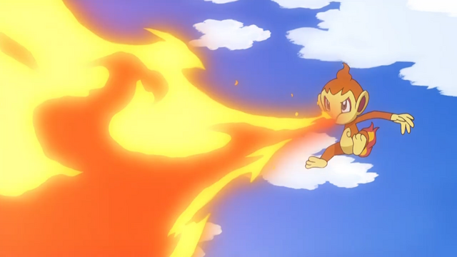 File:Ash Chimchar Flamethrower.png