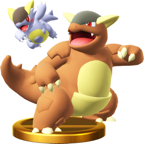 File:Mega Kangaskhan trophy SSBWU.png