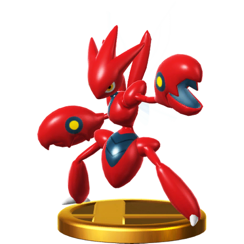 File:Scizor trophy SSBWU.png