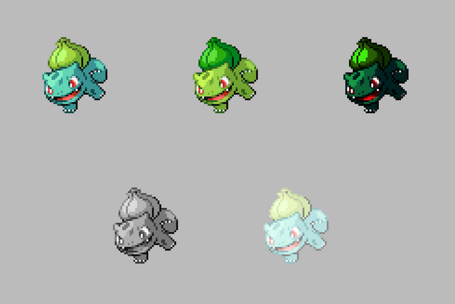 File:001 Bulbasaur Forms.png