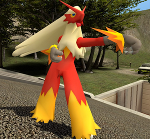 Clyde the Blaziken