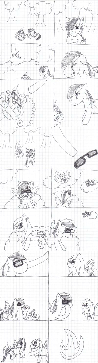 Firestorm cutiemark comic