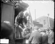 Charles Hughes whistle stop 1916