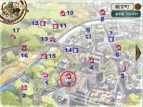 Hiroko Town Map