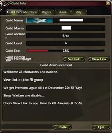 Guildinfo